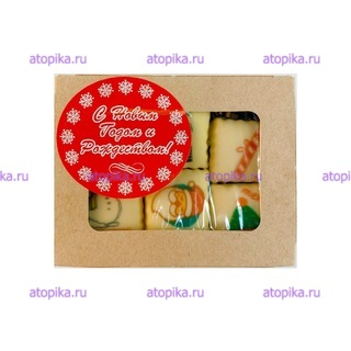 Печенье маленький набор Новогодний (6шт печенек), 40г - интернет-магазин диетических продуктов, товаров для аллергиков и астматиков