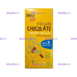 Шоколад 71% с финиками, Super Fudgio 80г,  - интернет-магазин диетических продуктов, товаров для аллергиков и астматиков