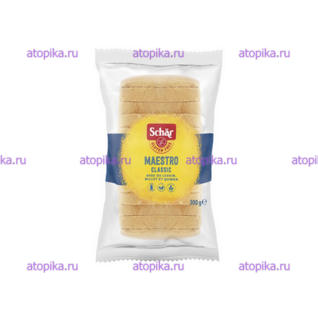 Безглютеновый белый хлеб Maestro Classic, срок до 16.07.25 - интернет-магазин диетических продуктов, товаров для аллергиков и астматиков