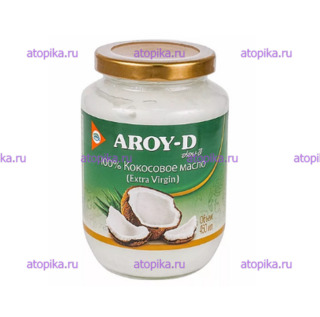 Кокосовое масло 100%, AROY-D, 450мл,срок до 16.10.2025 - интернет-магазин диетических продуктов, товаров для аллергиков и астматиков
