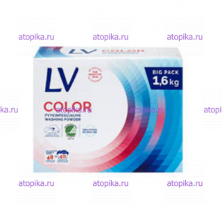 Cтиральный порошок LV COLOR 1,6 кг - интернет-магазин диетических продуктов, товаров для аллергиков и астматиков