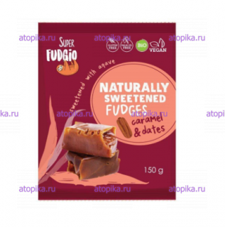 Конфеты с агавой и финиками Super Fudgio 150г - интернет-магазин диетических продуктов, товаров для аллергиков и астматиков