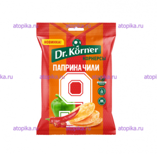 Цельнозерновые чипсы "ПАПРИКА ЧИЛИ" (корнерсы) - интернет-магазин диетических продуктов, товаров для аллергиков и астматиков