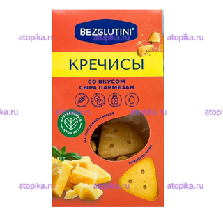 КРЕЧИСЫ со вкусом "Пармезан", ТМ Bezglutini - интернет-магазин диетических продуктов, товаров для аллергиков и астматиков