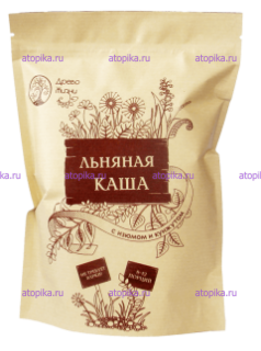 ЛЬНЯНАЯ каша с изюмом и кунжутом Древо Жизни, 400г. - интернет-магазин диетических продуктов, товаров для аллергиков и астматиков