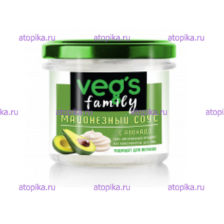 Соус Майонезный с маслом авокадо "VEG`S Family", 200г - интернет-магазин диетических продуктов, товаров для аллергиков и астматиков