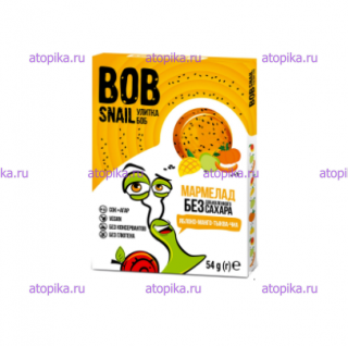 Мармелад яблоко-манго-тыква-чиа BOB SNAIL (Улитка Боб) 54г - интернет-магазин диетических продуктов, товаров для аллергиков и астматиков