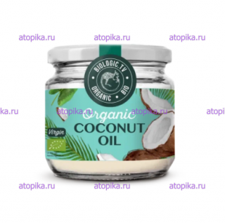 Масло кокосовое 100% BIO 200мл Biologik - интернет-магазин диетических продуктов, товаров для аллергиков и астматиков