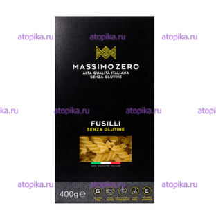 Паста Фузилли из кукурузы и риса, ТМ Massimo Zero - интернет-магазин диетических продуктов, товаров для аллергиков и астматиков