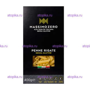 Паста Пенне из кукурузы и риса, ТМ Massimo Zero - интернет-магазин диетических продуктов, товаров для аллергиков и астматиков