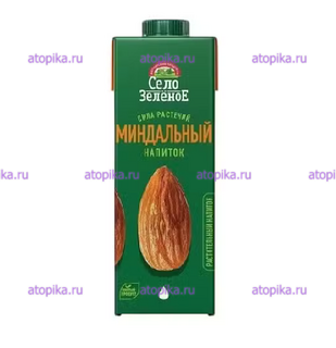 Миндальный напиток, Село Зеленое, 1л - интернет-магазин диетических продуктов, товаров для аллергиков и астматиков
