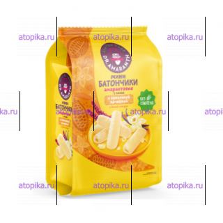 Мини-Батончики с какао и ван.нач. в белой глазури, Dr. Amaranth, 100г, срок до 24.04.26 - интернет-магазин диетических продуктов, товаров для аллергиков и астматиков