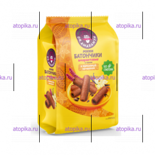 Мини-Батончики с какао и ван.начинкой, Dr. Amaranth, 72г, срок до 23.04.26 - интернет-магазин диетических продуктов, товаров для аллергиков и астматиков