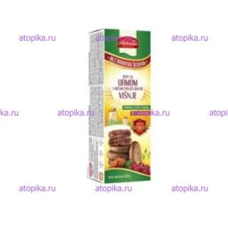 Печенье с финиками и вишней (без сахара), Molendini, 180 г - интернет-магазин диетических продуктов, товаров для аллергиков и астматиков
