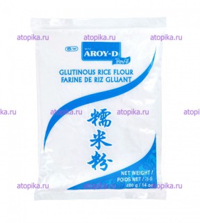 Клейкая рисовая мука AROY-D 400г - интернет-магазин диетических продуктов, товаров для аллергиков и астматиков