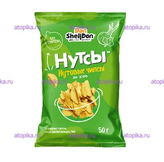 Нутовые чипсы НУТСЫ, вкус: лук и зелень, Don Sheldon,срок до 02.07.2026 - интернет-магазин диетических продуктов, товаров для аллергиков и астматиков