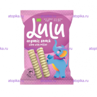 Кукурузные палочки с пшеном LULU  - интернет-магазин диетических продуктов, товаров для аллергиков и астматиков