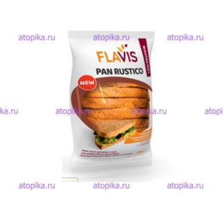 Хлеб нарезанный Pan Rustico с низ.сод.белка, FLAVIS,срок до 28.11.2025 - интернет-магазин диетических продуктов, товаров для аллергиков и астматиков