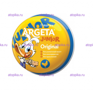 Паштет Argeta Junior куриный  - интернет-магазин диетических продуктов, товаров для аллергиков и астматиков
