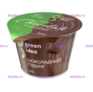 Пудинг соевый "Шоколадный" Green idea  120г  - интернет-магазин диетических продуктов, товаров для аллергиков и астматиков