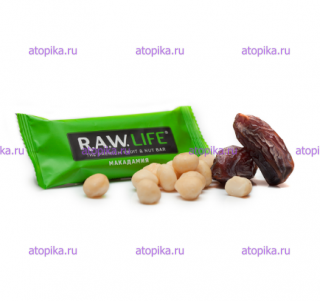 Батончик RAW. Life "Макадамия" - интернет-магазин диетических продуктов, товаров для аллергиков и астматиков