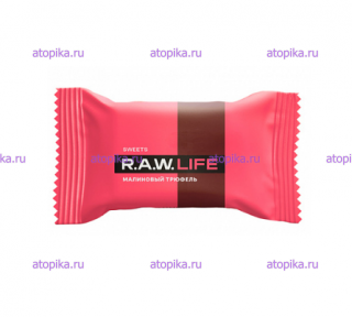 Конфеты малиновый трюфель RAW.Life  - интернет-магазин диетических продуктов, товаров для аллергиков и астматиков