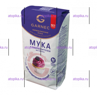 Смесь без глютена «Мука с разрыхлителем» Гарнец,срок до 25.01.2026 - интернет-магазин диетических продуктов, товаров для аллергиков и астматиков