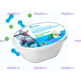 Мороженое "Семейный актив" Ванильное, ТМ Десант Здоровья  - интернет-магазин диетических продуктов, товаров для аллергиков и астматиков