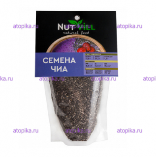 Семена Чиа, NutVill, 500г - интернет-магазин диетических продуктов, товаров для аллергиков и астматиков