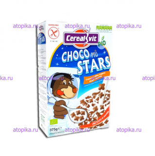 Хрустящие звездочки с шоколадом  "БИО Чоко Пай" 375гр - интернет-магазин диетических продуктов, товаров для аллергиков и астматиков