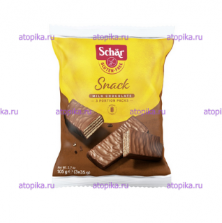 Шоколадные вафли с лесными орехами "Snack", Dr. Schar - интернет-магазин диетических продуктов, товаров для аллергиков и астматиков