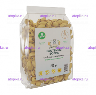 Низкобелковые макароны «Ракушки» SOFRA, срок до 06.03.26 - интернет-магазин диетических продуктов, товаров для аллергиков и астматиков