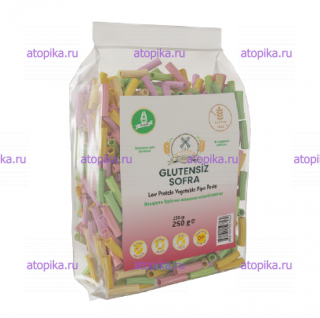 Низкобелковые макароны «Овощные трубочки» SOFRA,срок до 06.03.2026 - интернет-магазин диетических продуктов, товаров для аллергиков и астматиков