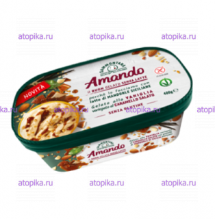 "Итальянское мороженое Амандо "Соленая карамель", Sammontana - интернет-магазин диетических продуктов, товаров для аллергиков и астматиков