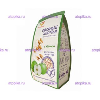Хлопья ОВСЯНЫЕ с яблоком без глютена Сташевское  - интернет-магазин диетических продуктов, товаров для аллергиков и астматиков