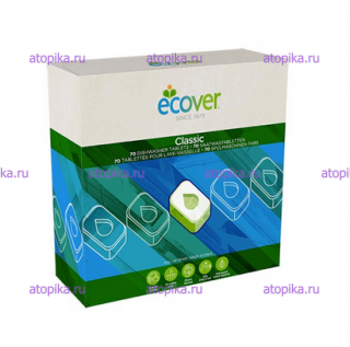 Таблетки для посудомоечной машины ECOVER 500г (25т.) - интернет-магазин диетических продуктов, товаров для аллергиков и астматиков
