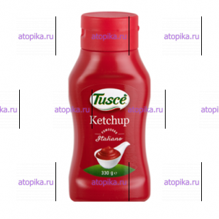 Кетчуп классический, Tusce, 340г - интернет-магазин диетических продуктов, товаров для аллергиков и астматиков