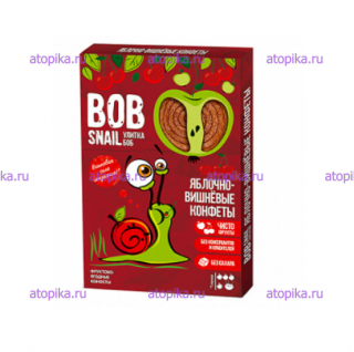 Конфеты яблочно-вишневые BOB SNAIL  (Улитка Боб) 60г - интернет-магазин диетических продуктов, товаров для аллергиков и астматиков