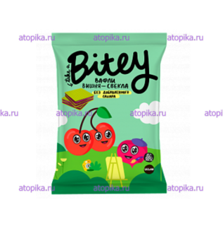 BITEY детские вафли ВИШНЯ_СВЕКЛА 35Г, срок до 13.11.2025 - интернет-магазин диетических продуктов, товаров для аллергиков и астматиков