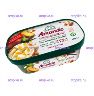 "Итальянское мороженое Амандо Ванила-персик", Sammontana - интернет-магазин диетических продуктов, товаров для аллергиков и астматиков