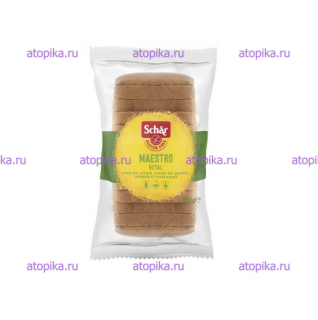 Безглютеновый зерновой хлеб Maestro Vital срок до 14.10.2022 - интернет-магазин диетических продуктов, товаров для аллергиков и астматиков