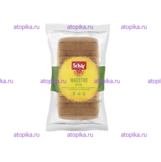 Безглютеновый зерновой хлеб Maestro Vital, срок до 10.10.25 - интернет-магазин диетических продуктов, товаров для аллергиков и астматиков
