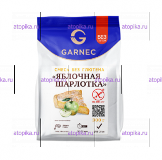 Смесь "Яблочная шарлотка", ТМ Гарнец 300г,срок до 06.01.2026 - интернет-магазин диетических продуктов, товаров для аллергиков и астматиков