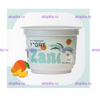 Десерт кокосовый (йогурт) в стаканчике, манго-маракуйя ТМ Zani - интернет-магазин диетических продуктов, товаров для аллергиков и астматиков