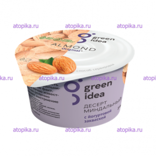 Миндальный йогурт оригинальный Green idea,  - интернет-магазин диетических продуктов, товаров для аллергиков и астматиков