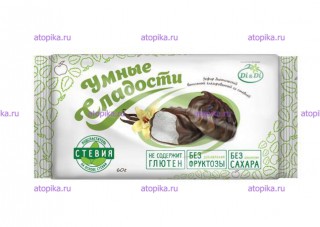 Зефир ванильный глазированный "Умные сладости" - интернет-магазин диетических продуктов, товаров для аллергиков и астматиков