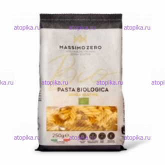 Паста Фузилли из кукурузы и риса, ТМ Massimo Zero - интернет-магазин диетических продуктов, товаров для аллергиков и астматиков