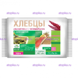 Хлебцы амарантовые с ламинарией упаковка 100 г - интернет-магазин диетических продуктов, товаров для аллергиков и астматиков