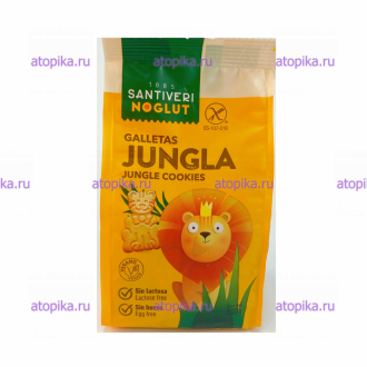 Печенье "Джунгли" на оливковом масле, Santiveri - интернет-магазин диетических продуктов, товаров для аллергиков и астматиков