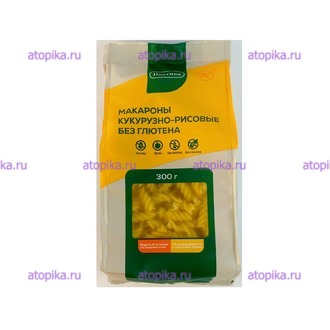Макароны кукурузно-рисовые Спираль ТМ Диетика - интернет-магазин диетических продуктов, товаров для аллергиков и астматиков